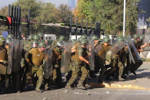 Las jornadas de "copamiento preventivo" llevadas a cabo por Carabineros e impulsadas por el intendente Guevara, generaron cuestionamientos desde la oposición. Foto: Archivo.