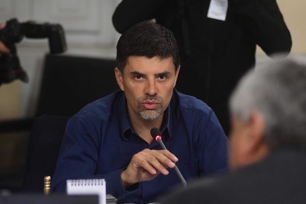 "Yo pensé que con la debacle de los fondos de pensiones desde que se desató la crisis del coronavirus, el Gobierno iba a asumir que en realidad los cambios que hay que hacer son mucho más de fondo", sostuvo el diputado PS Marcelo Díaz. Foto: Cámara de Diputados.