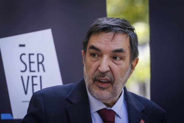 El director nacional del Servel, Patricio Santamaría. Foto: Agencia UNO.