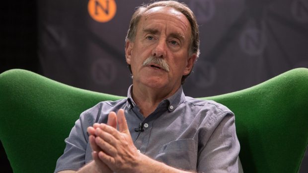 El ex candidato presidencial y actual presidente del Partido Unión Patriótica (UPA), Eduardo Artés, criticó la decisión del CNTV y sostuvo que su partido sufre una "censura" por parte del Consejo Nacional de Televisión. Foto: Fabián Vargas.