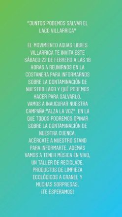 INFORMACION VILLARRICA
