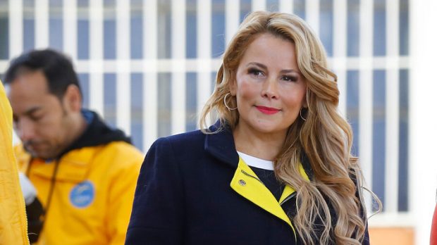 A través de su cuenta de Instagram, la alcaldesa de Maipú, Cathy Barriga, dio a conocer el fallecimiento de una persona supuestamente por COVID-19, lo que fue finalmente descartado por las autoridades de gobierno. Foto: Agencia UNO.