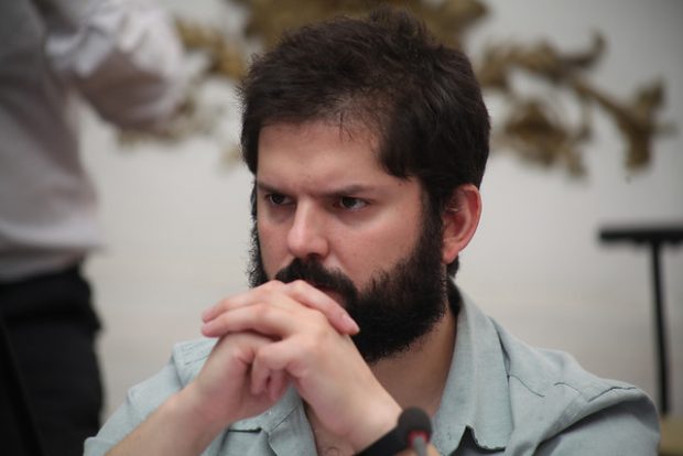 El diputado de Convergencia Social, Gabriel Boric, ha sido uno de los principales impulsores del proyecto en su tramitación por la Cámara Baja. Hace pocos días pidió a los senadores que podrían verse afectados que se inhabilitaran de la votación. Foto: Agencia UNO.