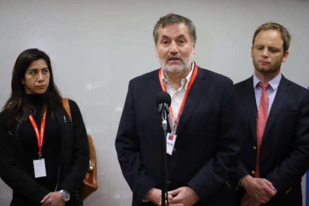 El vicepresidente nacional del Colegio Médico, Dr. Patricio Meza, sostuvo que, para el gremio, "no es el momento para hacer un llamado a una cierta normalidad". Foto: Colegio Médico.