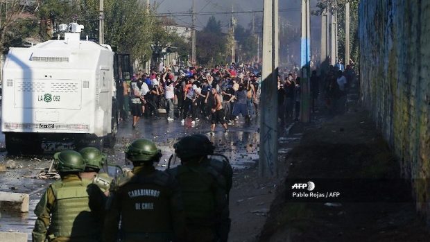 CHILE-HEALTH-VIRUS-PROTEST