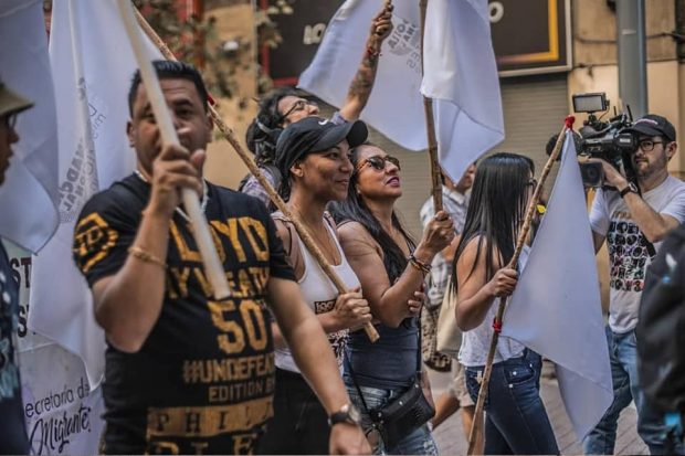Desde las organizaciones y comunidades de inmigrantes en Chile han manifestado su rechazo al proyecto de Ley de Migraciones impulsado por el Ejecutivo. Foto: Coordinadora Nacional de Inmigrantes.