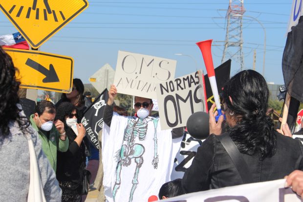 protesta quintero contaminacion