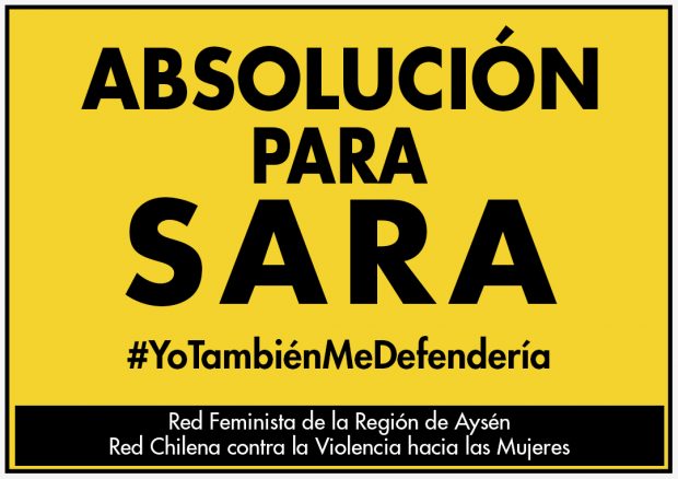 Afiche Absolución para Sara