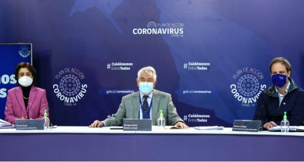 Según las cifras entregadas en el último reporte diario del Ministerio de Salud, en la comuna de Cerrillos eran tan solo 47 las personas que se mantenían activas en su enfermedad de coronavirus.Foto: Ministerio de Salud.