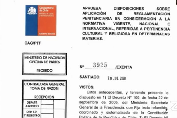 resolucion gendarmería