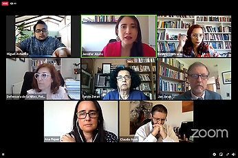 El panel "Estallido social y derechos humanos: ¿dónde estamos? ¿hacia dónde vamos?" contó con la participación de seis instituciones de defensa de los Derechos Humanos en Chile.