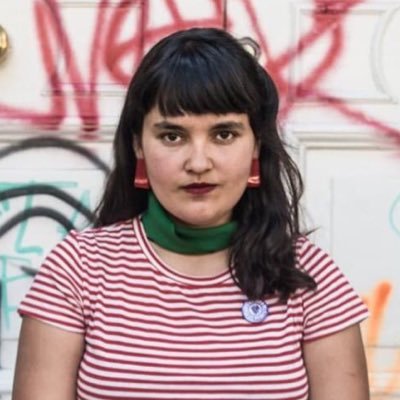 Javiera Manzi, vocera de la Coordinadora Feminista 8M.