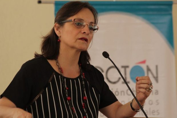 La directora de ACHNU y especialista en infancia, Francis Valverde.