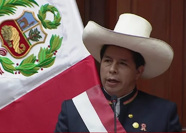 Pedro Castillo, ex presidente de Perú. 