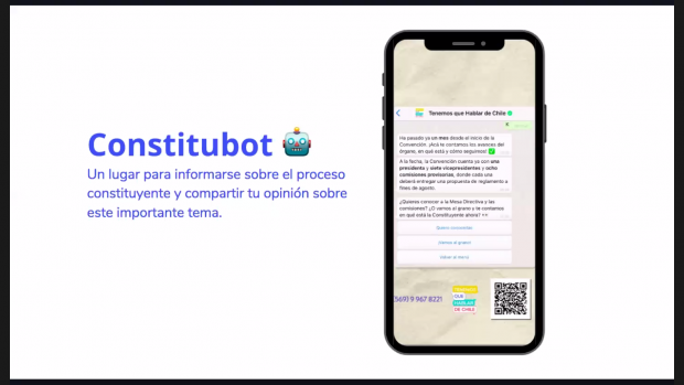 La plataforma entrega información en tiempo real y permite la interacción para generar propuestas e ideas a los convencionales.