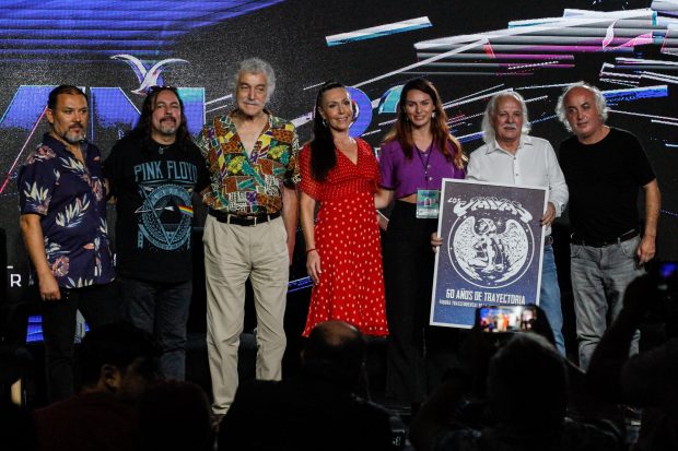 Vina del Mar, 20 de Febrero de 2023 Conferencia de prensa Los Jaivas, Festival de Vina 2023 Cristobal Basaure/Aton Chile