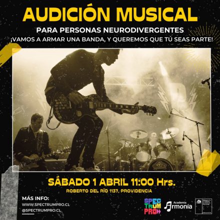 Afiche Audición Musical