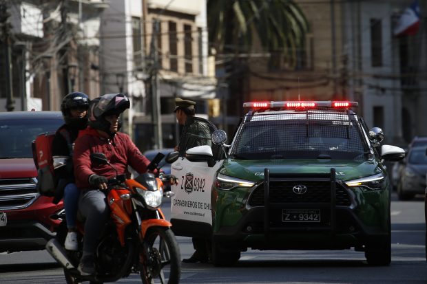 Valparaiso, 16 de abril de 2023 Valparaiso es una de las 46 comunas que estan incluidas en el plan de intervencion policial Calles sin Violencia Sebastian Cisternas/Aton Chile