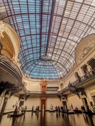 Interior del Museo Nacional de Bellas Artes.