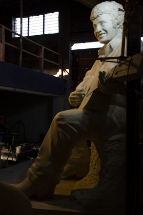 Escultura de Víctor Jara.
