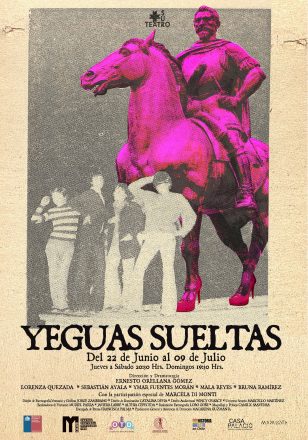 Afiche YEGUAS SUELTAS