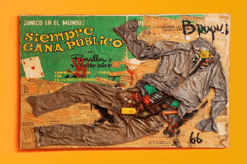 Obra "Siempre gana público" de Francisco Brugnoli.