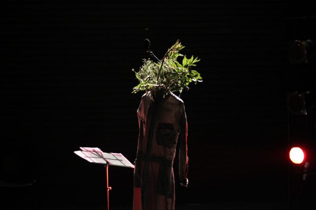 Puesta en escena de "Matriz". 