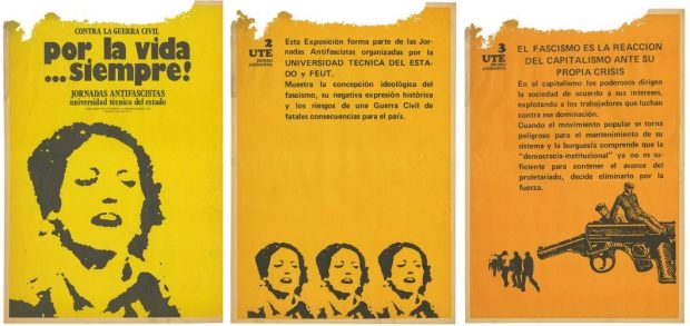Los tres primeros afiches de "Por la vida siempre".