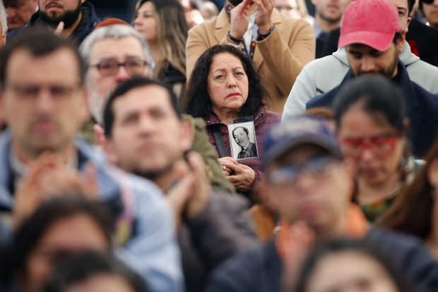 Santiago, 11 de septiembre de 2022. Conmemoracion de los 50 aos del Golpe de Estado en el Palacio de La Moneda. Javier Salvo/Aton Chile
