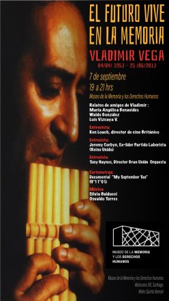 Afiche Vladimir Vega
