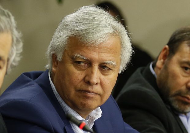 Valparaiso, 28 de noviembre 2019 Los diputados Daniel Verdessi, Gaston Saavedra, Boris Barrera, y Sofia Cid participan de la Comision revisora de Acusacion Constitucional contra presidente Sebastian Piñera. Raul Zamora/Aton Chile