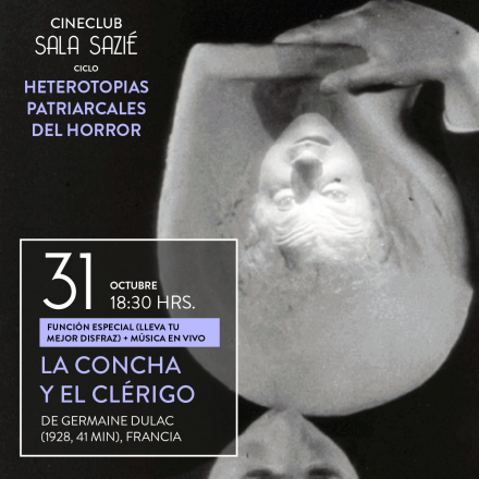 "La Concha y el Clérigo” (1928) en Cineclub Sala Sazié.