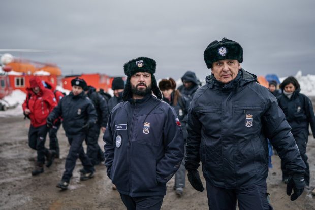 Presidente Gabriel Boric en la Antártica chilena.