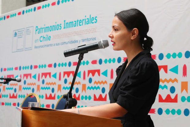 Ministra de las Culturas, las Artes y el Patrimonio, Carolina Arredondo.