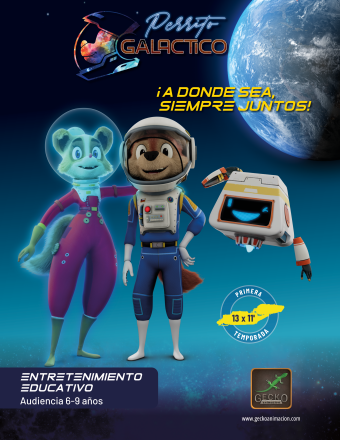 Serie animada "Perro galáctico". 