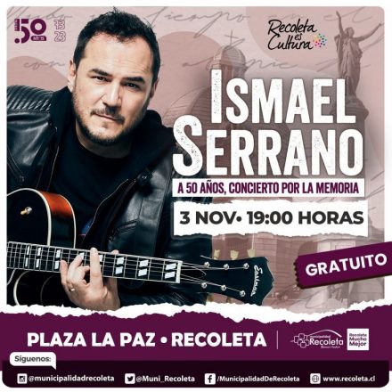 Ismael Serrano Recoleta
