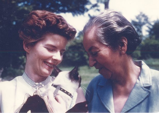 Gabriela Mistral y Doris Dana.