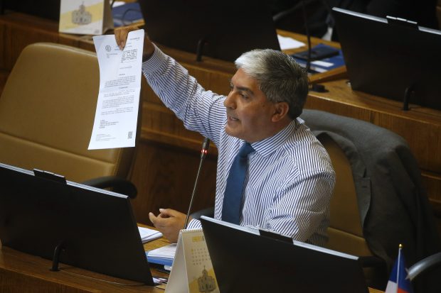 Valparaiso, 25 de enero de 2024 Henry Leal durante la Sesion de la Camara de Diputados Sebastian Cisternas/Aton Chile