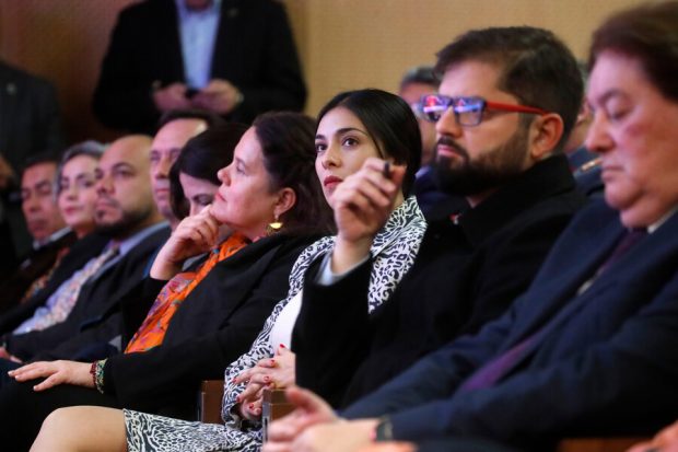 Autoridades de Estado en la Cuenta Pública de la Fiscalía Nacional.