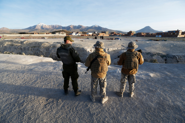 Fuerzas Armadas desplegadas en la frontera norte.