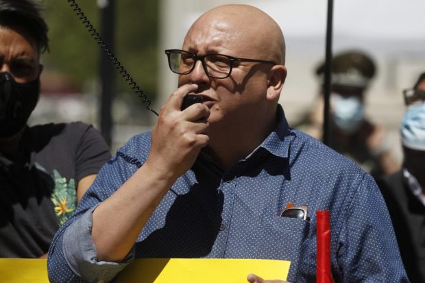 Eric Campos, secretario CUT
