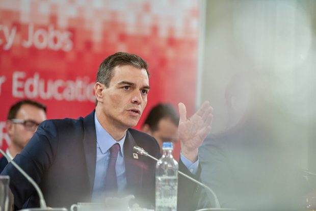 Presidente del Gobierno de España, Pedro Sánchez.
