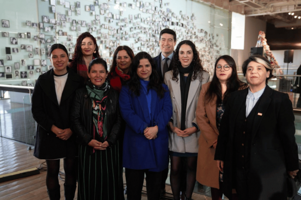 Conmemoran día de la visibilidad lésbica en el MMDH. Foto Ministerio de la Mujer y la Equidad de Género
