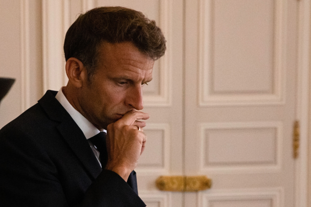 Presidente de Francia, Emmanuel Macron.