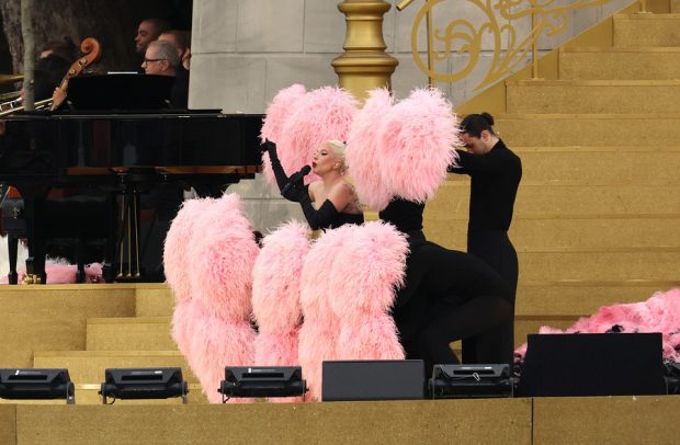 Lady Gaga en la inauguración de los Juegos Olímpicos 2024