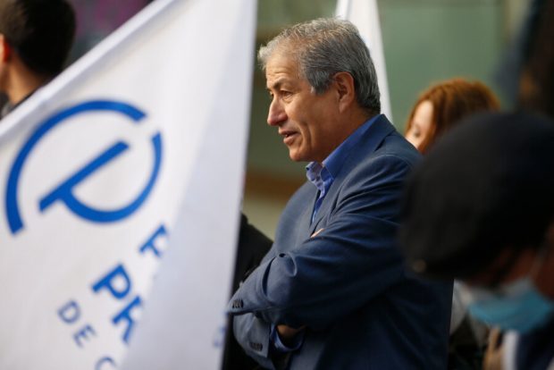 Presidente del Colegio de Profesores y Profesoras, Mario Aguilar.