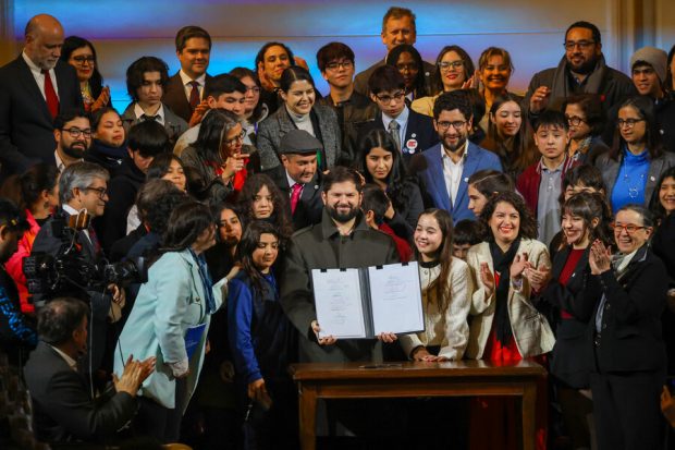Presidente Gabriel Boric en el Lanzamiento de la Política Nacional de la Niñez y Adolescencia