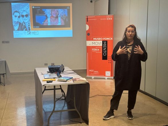 Presentación del libro "El moai que habla, memorias de Mama Piru"