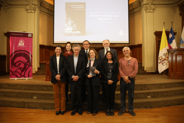 Lanzamiento de "El último grumete de la Baquedano" por Ediciones UC.
