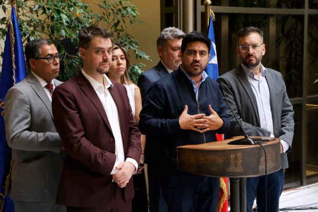Punto de prensa de la bancada de diputados del Partido Socialista.